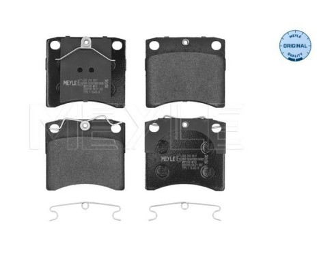 Brake Pad Set, disc brake MEYLE-ORIGINAL Quality 025 216 3517, Image 3