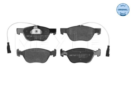 Brake Pad Set, disc brake MEYLE-ORIGINAL Quality 025 216 3619/W