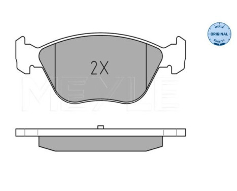 Brake Pad Set, disc brake MEYLE-ORIGINAL Quality 025 216 3619/W, Image 2