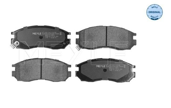 Brake Pad Set, disc brake MEYLE-ORIGINAL Quality 025 216 4716/W