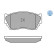 Brake Pad Set, disc brake MEYLE-ORIGINAL Quality 025 216 5716/W, Thumbnail 3