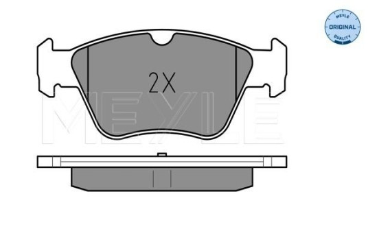 Brake Pad Set, disc brake MEYLE-ORIGINAL Quality 025 216 6419, Image 2
