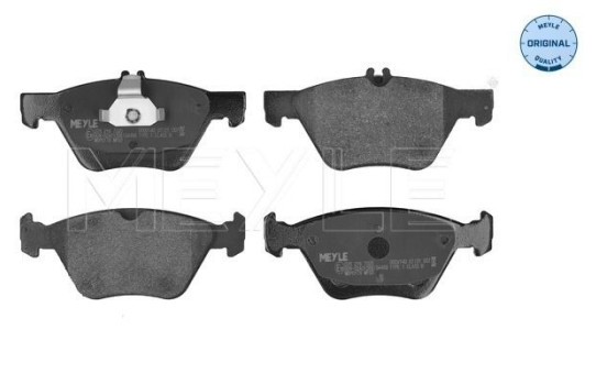 Brake Pad Set, disc brake MEYLE-ORIGINAL Quality 025 216 7020