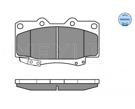 Brake Pad Set, disc brake MEYLE-ORIGINAL Quality 025 216 7915/W, Image 2