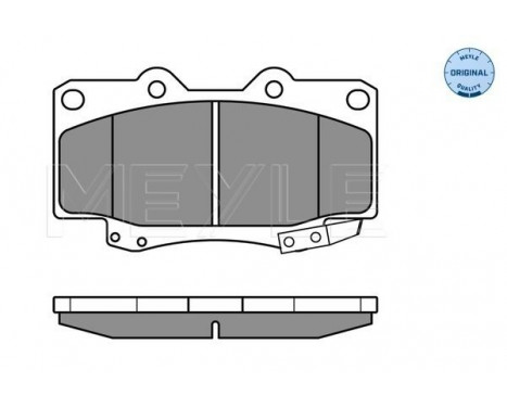 Brake Pad Set, disc brake MEYLE-ORIGINAL Quality 025 216 7915/W, Image 3