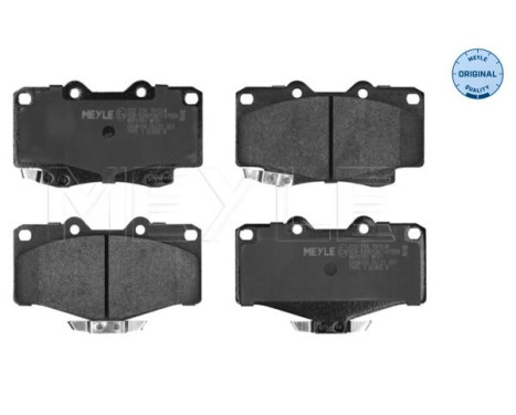 Brake Pad Set, disc brake MEYLE-ORIGINAL Quality 025 216 7915/W, Image 4