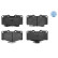 Brake Pad Set, disc brake MEYLE-ORIGINAL Quality 025 216 7915/W, Thumbnail 4