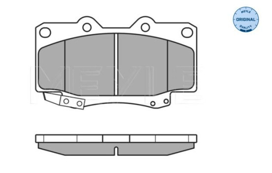 Brake Pad Set, disc brake MEYLE-ORIGINAL Quality 025 216 7915/W, Image 3