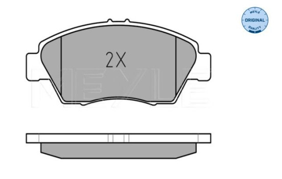 Brake Pad Set, disc brake MEYLE-ORIGINAL Quality 025 216 9416/W, Image 3