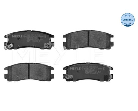 Brake Pad Set, disc brake MEYLE-ORIGINAL Quality 025 217 0615/W, Image 4