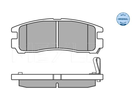 Brake Pad Set, disc brake MEYLE-ORIGINAL Quality 025 217 0615/W, Image 4
