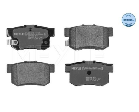 Brake Pad Set, disc brake MEYLE-ORIGINAL Quality 025 217 1914/W, Image 3