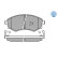 Brake Pad Set, disc brake MEYLE-ORIGINAL Quality 025 217 2517/W