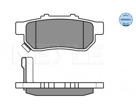 Brake Pad Set, disc brake MEYLE-ORIGINAL Quality 025 217 3813/W, Image 2