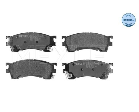 Brake Pad Set, disc brake MEYLE-ORIGINAL Quality 025 217 5416/W, Image 3