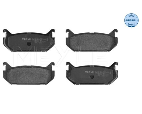 Brake Pad Set, disc brake MEYLE-ORIGINAL Quality 025 217 6614, Image 2