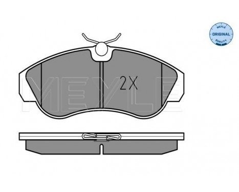 Brake Pad Set, disc brake MEYLE-ORIGINAL Quality 025 217 9919/W, Image 2