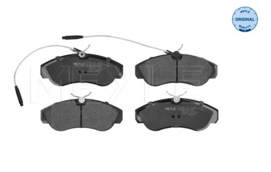 Brake Pad Set, disc brake MEYLE-ORIGINAL Quality 025 217 9919/W, Image 3
