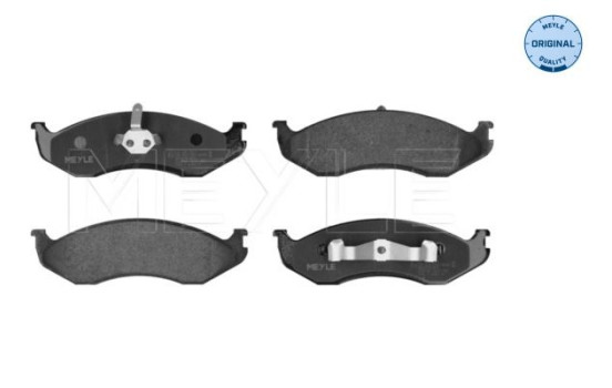 Brake Pad Set, disc brake MEYLE-ORIGINAL Quality 025 218 2217
