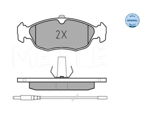 Brake Pad Set, disc brake MEYLE-ORIGINAL Quality 025 218 2717, Image 3