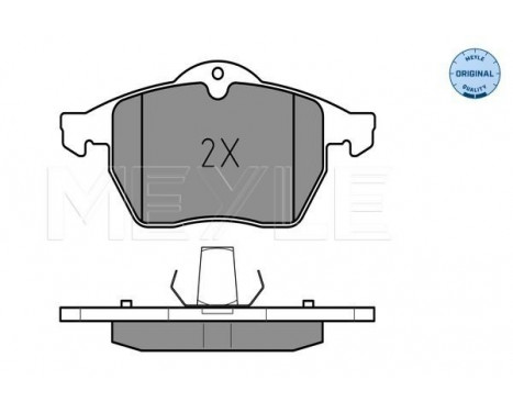 Brake Pad Set, disc brake MEYLE-ORIGINAL Quality 025 218 2919