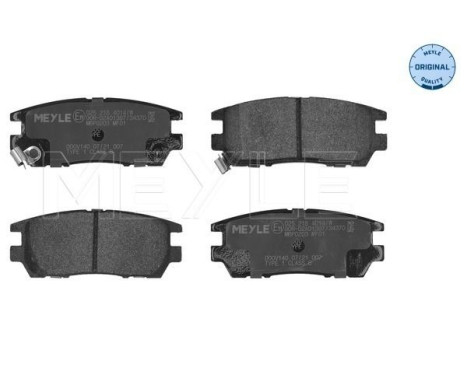 Brake Pad Set, disc brake MEYLE-ORIGINAL Quality 025 218 4014/W, Image 3