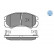 Brake Pad Set, disc brake MEYLE-ORIGINAL Quality 025 218 4516/W