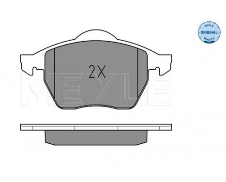 Brake Pad Set, disc brake MEYLE-ORIGINAL Quality 025 218 4819, Image 2