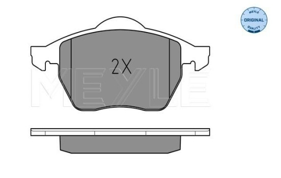 Brake Pad Set, disc brake MEYLE-ORIGINAL Quality 025 218 4819, Image 2