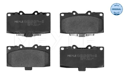 Brake Pad Set, disc brake MEYLE-ORIGINAL Quality 025 218 5415/W