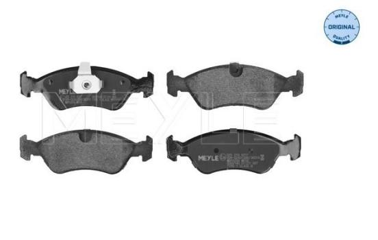 Brake Pad Set, disc brake MEYLE-ORIGINAL Quality 025 218 6217