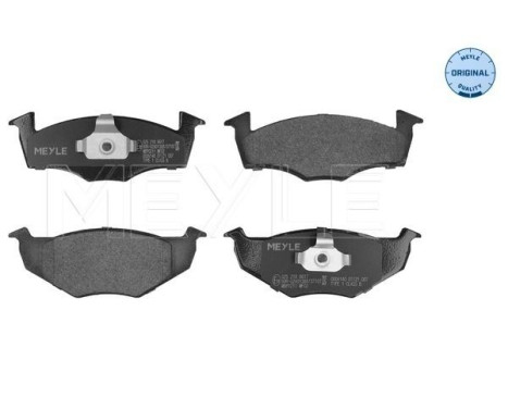 Brake Pad Set, disc brake MEYLE-ORIGINAL Quality 025 218 6617, Image 3