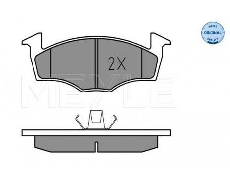 Brake Pad Set, disc brake MEYLE-ORIGINAL Quality 025 218 6619, Image 2