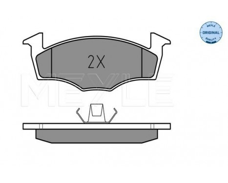 Brake Pad Set, disc brake MEYLE-ORIGINAL Quality 025 218 6817/W, Image 2