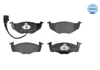Brake Pad Set, disc brake MEYLE-ORIGINAL Quality 025 218 6817/W