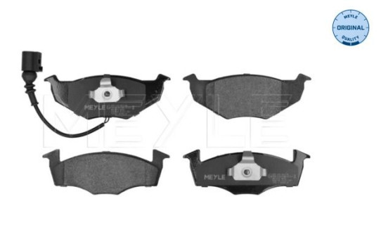 Brake Pad Set, disc brake MEYLE-ORIGINAL Quality 025 218 6817/W