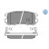 Brake Pad Set, disc brake MEYLE-ORIGINAL Quality 025 218 7514/W