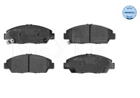 Brake Pad Set, disc brake MEYLE-ORIGINAL Quality 025 218 7918/W