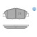 Brake Pad Set, disc brake MEYLE-ORIGINAL Quality 025 218 7918/W, Thumbnail 3