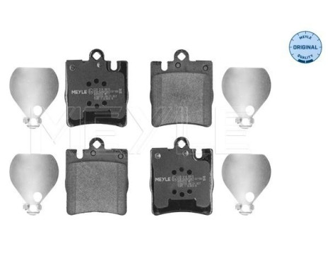 Brake Pad Set, disc brake MEYLE-ORIGINAL Quality 025 218 9915, Image 2