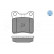 Brake Pad Set, disc brake MEYLE-ORIGINAL Quality 025 219 0417/W, Thumbnail 2