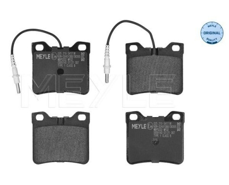 Brake Pad Set, disc brake MEYLE-ORIGINAL Quality 025 219 0417/W, Image 3