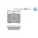 Brake Pad Set, disc brake MEYLE-ORIGINAL Quality 025 219 0417/W, Thumbnail 2