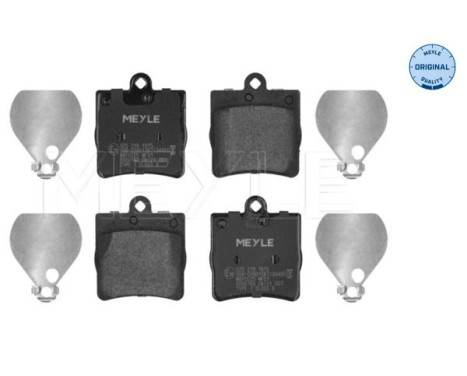 Brake Pad Set, disc brake MEYLE-ORIGINAL Quality 025 219 1915, Image 2