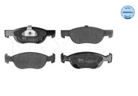 Brake Pad Set, disc brake MEYLE-ORIGINAL Quality 025 219 2818