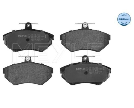 Brake Pad Set, disc brake MEYLE-ORIGINAL Quality 025 219 4519, Image 2