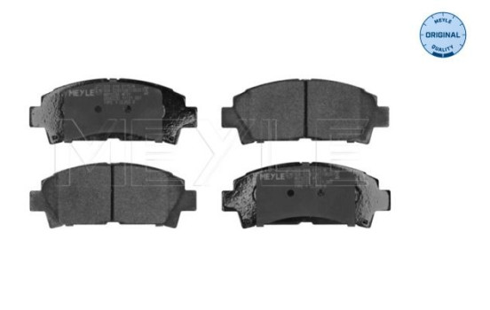 Brake Pad Set, disc brake MEYLE-ORIGINAL Quality 025 219 6115/W