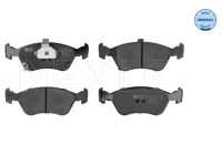 Brake Pad Set, disc brake MEYLE-ORIGINAL Quality 025 219 7617/W