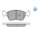 Brake Pad Set, disc brake MEYLE-ORIGINAL Quality 025 219 7617/W, Thumbnail 3