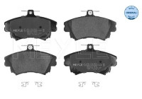Brake Pad Set, disc brake MEYLE-ORIGINAL Quality 025 219 8317
